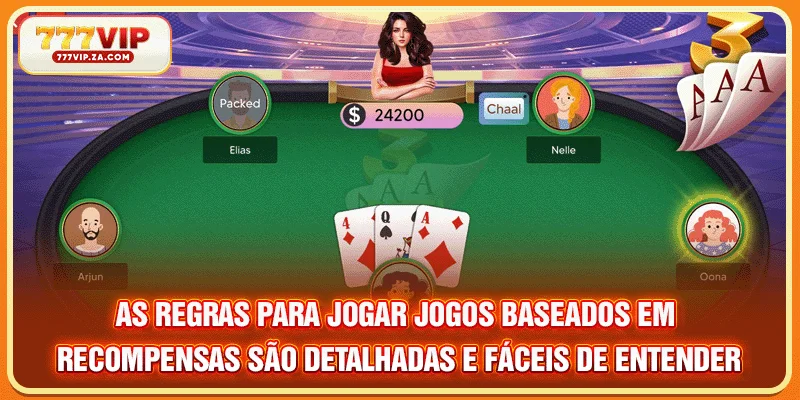 As regras para jogar jogos baseados em recompensas são detalhadas e fáceis de entender