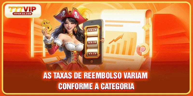 Cashback 777vip Ilimitado Em Perdas Em 2026 For Membros 3 As taxas de reembolso variam conforme a categoria